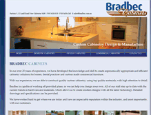 Tablet Screenshot of bradbec.com.au